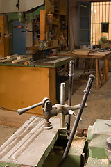 Image showing Carpenter workshop