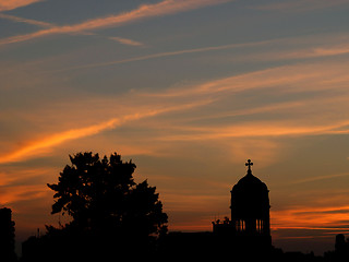 Image showing Sunset Glory