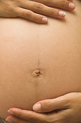Image showing Expectant Mum