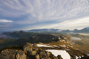 Image showing Lofoten panorama