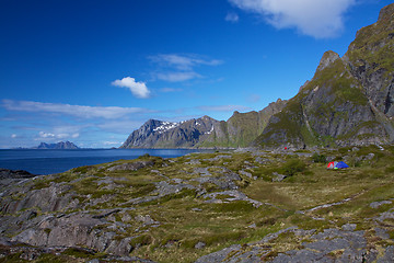 Image showing Wildcamping in Norway