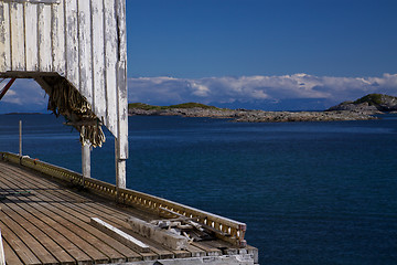 Image showing Old fishing port