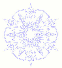 Image showing snowflake