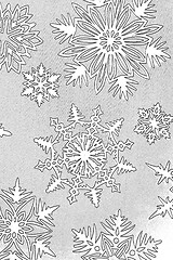 Image showing snowflakes