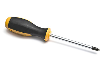 Image showing Yellow screwdriver