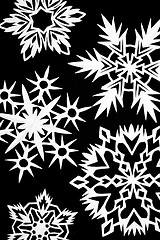 Image showing snowflakes