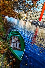 Image showing Canal in Amsterdam