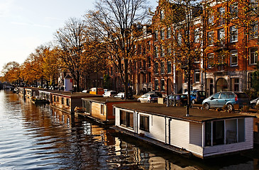 Image showing Amsterdam Floating Houses