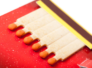 Image showing Colorful Matchbook