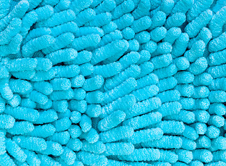 Image showing Blue Microfiber Texture