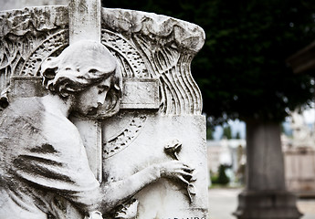 Image showing Cemetery architecture - Europe