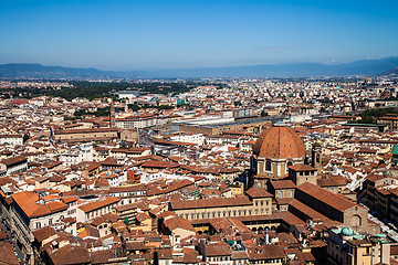 Image showing Florence panoramic view