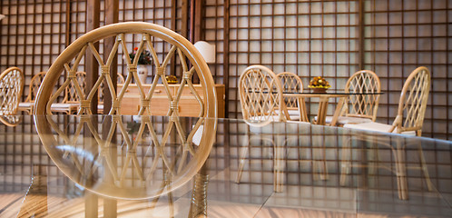 Image showing Luxury Wicker Interior 