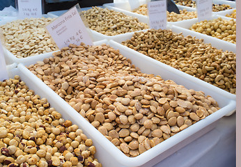 Image showing Nuts on the market