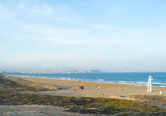 Image showing Alicante bay