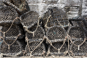 Image showing lobster pots