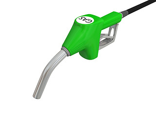 Image showing Petrol pump nozzle