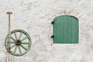 Image showing Farmer's House Wall