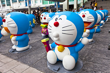 Image showing Doreamon exhibition in Hong Kong