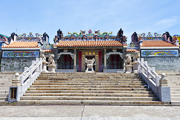 Image showing Chinese temple in Hong Kong
