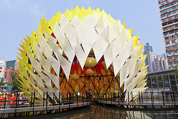 Image showing Mid-Autumn Lantern Carnival in Hong Kong