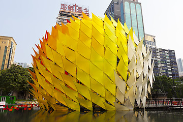 Image showing Mid-Autumn Lantern Carnival in Hong Kong