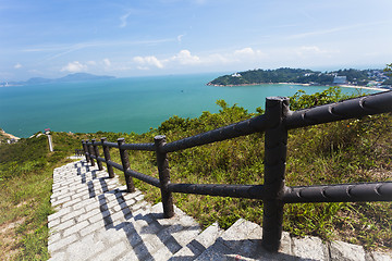 Image showing Hiking trail in Hong Kong