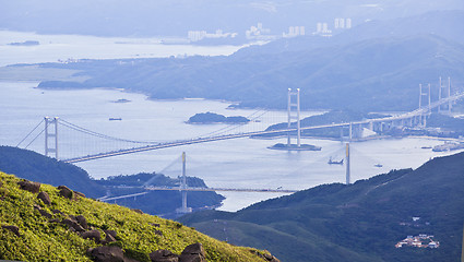 Image showing Hong Kong bridges 