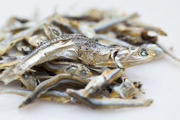 Image showing Dried fishes