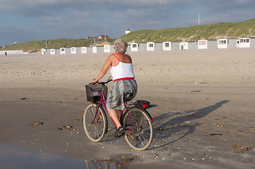 Image showing A danish biker