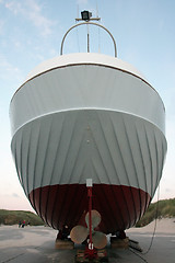 Image showing Stern of a fishingboat