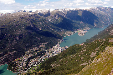 Image showing Odda in Hardanger