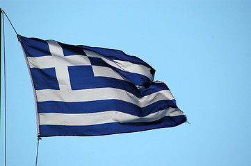 Image showing greek flag