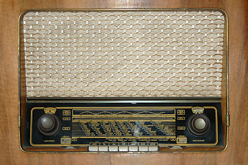 Image showing Old radio