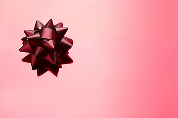 Image showing Red Christmas Bow