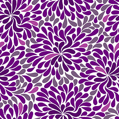 Image showing Repetitive violet pattern