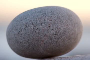 Image showing A round rock.