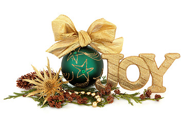 Image showing Christmas Joy Decoration