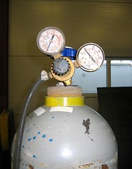 Image showing Gas container