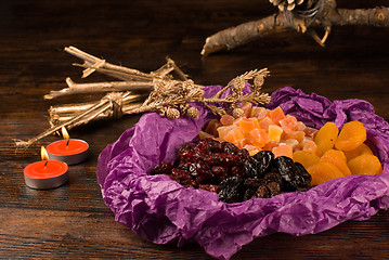 Image showing Dried fruit