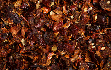 Image showing Dried Paprika Background