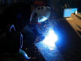 Image showing Welding