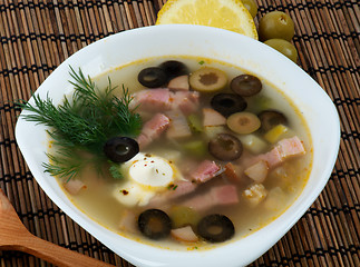 Image showing Soup Solyanka