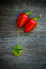 Image showing Capsicum and tomato