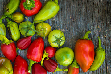 Image showing Capsicum and tomato