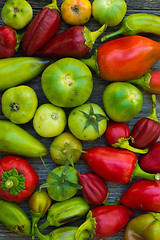 Image showing Capsicum and tomato