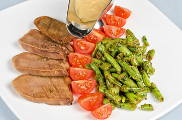 Image showing grilled beef tongue