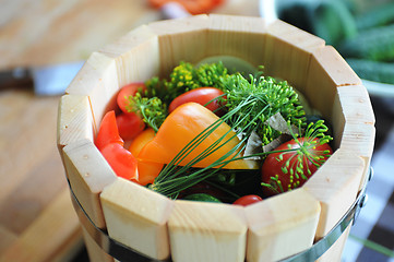 Image showing preserving tomatoes