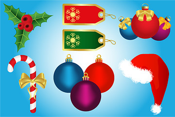 Image showing christmas set