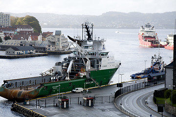 Image showing Bergen Dock